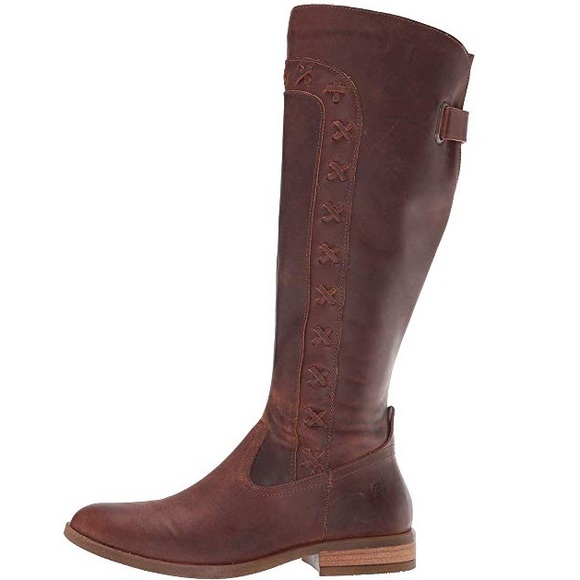 Born Shoes - Brand new Born Albi Leather Boots Brown Women 8.5